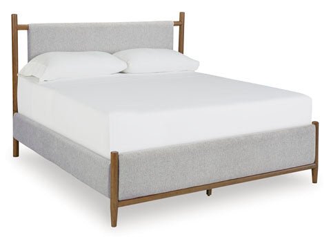Mid-Century Modern Bed in Chestnut - King/California King - HER Home Design Boutique
